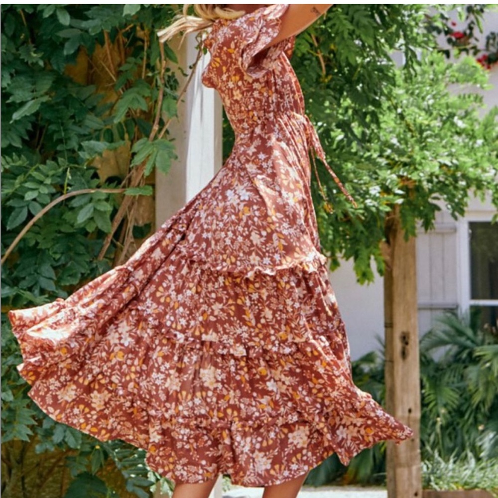 Beautiful Fall Maxi. Like new!